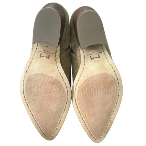 LEATHER WESTERN BOOTIES  MARC FISHER  Size 11 - Picture 3 of 6